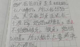 我的理想二年级作文