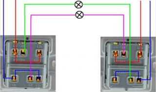 双控开关该怎么接线